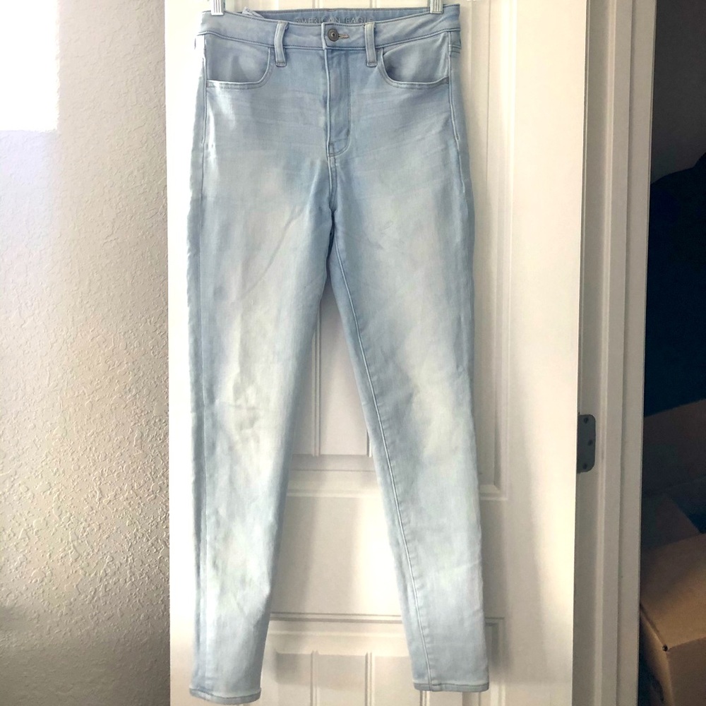 Light blue jeggings 👖✨